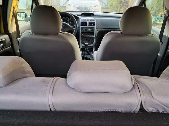 2002 Peugeot 307 I, золотистый, 250000 рублей - вид 9