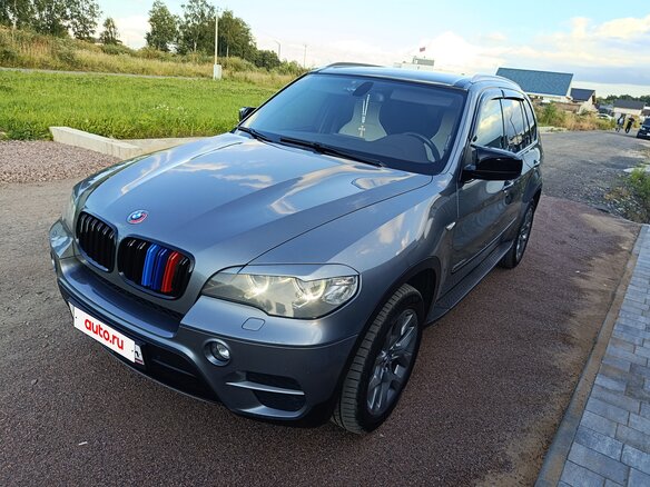2012 BMW X5 30d II (E70) Рестайлинг, серый, 2000000 рублей - вид 1