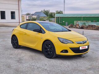 2011 Opel Astra GTC J Рестайлинг, жёлтый, 1080000 рублей, вид 2