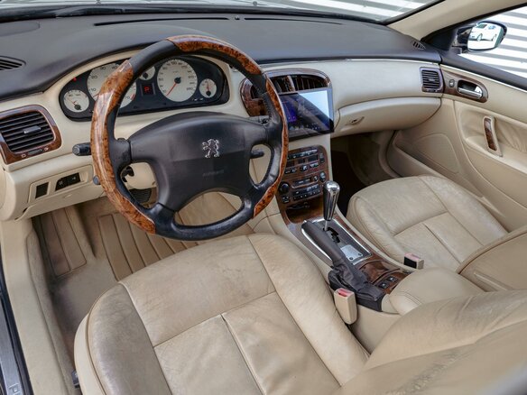 2004 Peugeot 607 I, чёрный, 655000 рублей - вид 12