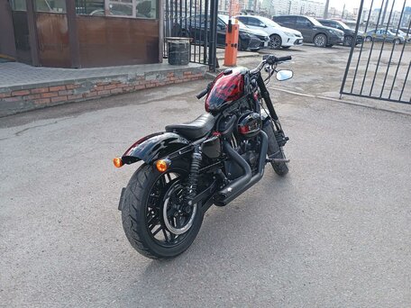 2016 Harley-Davidson XL1200, чёрный, 838950 рублей, вид 3
