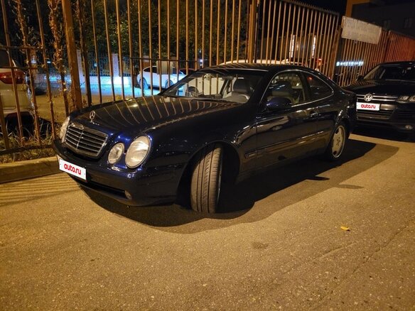 1997 Mercedes-Benz CLK-Класс 200 I (W208), синий, 475000 рублей - вид 13