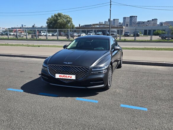 2021 Genesis G80 II, серый, 4500000 рублей - вид 2