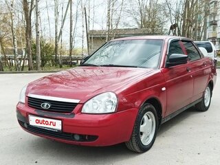 2007 Lada (ВАЗ) Priora I, красный, 350000 рублей, вид 1
