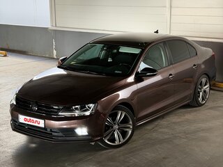 2017 Volkswagen Jetta VI Рестайлинг, коричневый, 1600000 рублей, вид 3