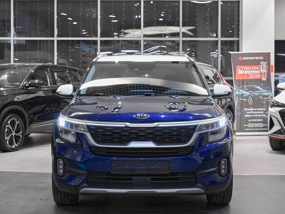 2020 Kia Seltos I, синий - вид 1