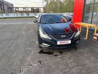 2010 Hyundai Sonata VI (YF), чёрный, 950000 рублей, вид 3