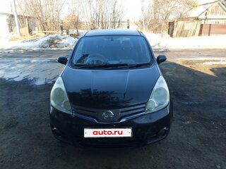 2010 Nissan Note I Рестайлинг, чёрный, 400000 рублей, вид 1