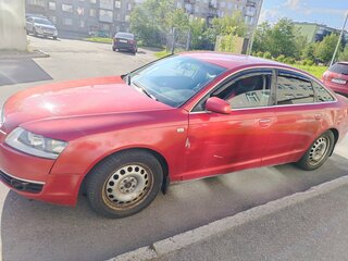 2006 Audi A6 III (C6), красный, 650000 рублей, вид 2