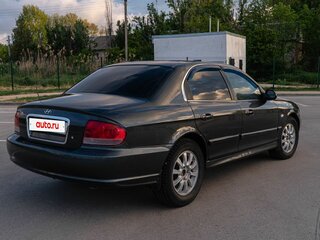 2008 Hyundai Sonata ТагАЗ IV (EF) Рестайлинг, серый, 515000 рублей, вид 4