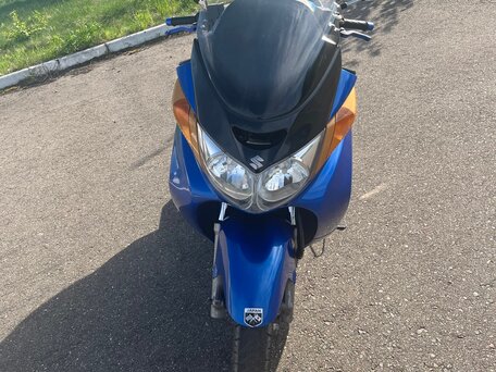 2003 Suzuki Burgman (SkyWave) 400, синий, 250000 рублей, вид 3