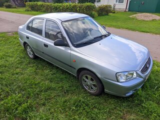 2006 Hyundai Accent ТагАЗ II, серебристый, 255000 рублей, вид 3