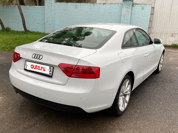 2013 Audi A5 I (8T) Рестайлинг, белый - вид 6