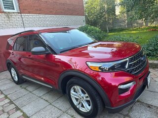 2019 Ford Explorer VI, красный, 3700000 рублей, вид 4