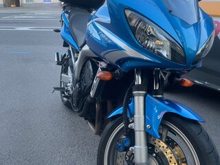 2013 Yamaha FZ6, синий, 535000 рублей, вид 2
