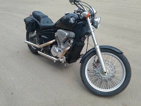 1997 Honda Steed 400, чёрный, 289000 рублей, вид 5