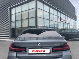 2020 BMW 5 серии 520i VII (G30/G31/G38) Рестайлинг, серый, 4199000 рублей, вид 5