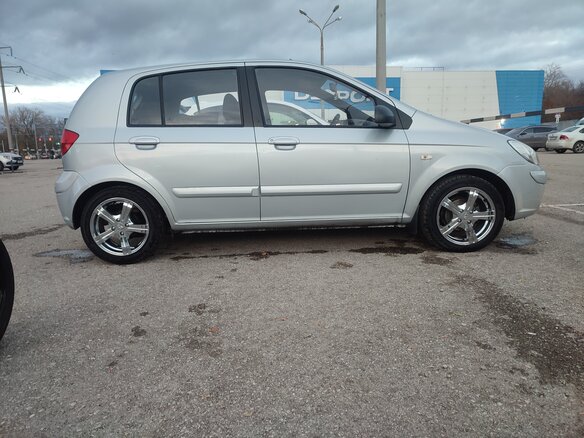 2006 Hyundai Getz I Рестайлинг, серебристый, 475000 рублей - вид 12
