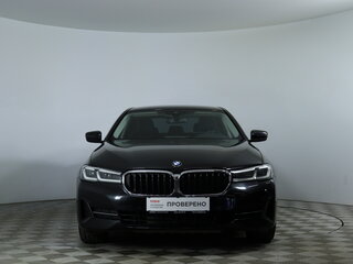 2021 BMW 5 серии 520i VII (G30/G31/G38) Рестайлинг, чёрный, 3900000 рублей, вид 2