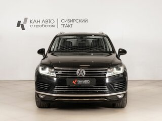 2016 Volkswagen Touareg II Рестайлинг, чёрный, 2999000 рублей, вид 2