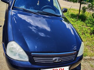 2007 Lada (ВАЗ) Priora I, чёрный, 284000 рублей, вид 2