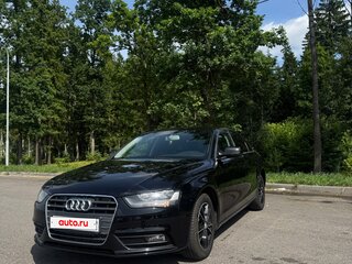 2013 Audi A4 IV (B8) Рестайлинг, чёрный, 1169184 рублей, вид 2