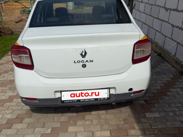 2020 Renault Logan II Рестайлинг, белый, 515000 рублей - вид 7