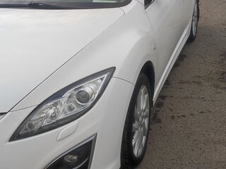 2010 Mazda 6 II (GH) Рестайлинг, белый, 1065000 рублей, вид 1