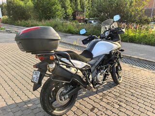 2013 Suzuki V-Strom DL 650, белый, 520000 рублей, вид 5