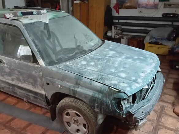 1997 Subaru Forester I, зелёный, 250000 рублей