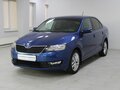 2018 Skoda Rapid I Рестайлинг, синий - вид 2