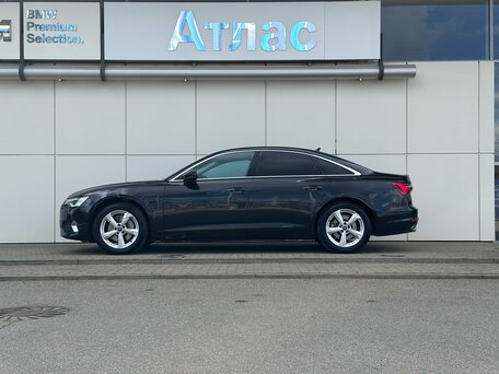 2021 Audi A6 45 TFSI V (C8), чёрный, 3490000 рублей, вид 5