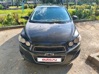 2012 Chevrolet Aveo II, чёрный, 570000 рублей, вид 1