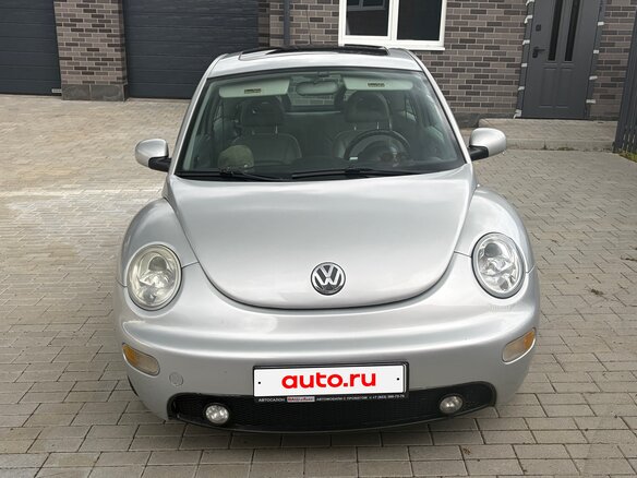 2000 Volkswagen Beetle I (A4), серебристый, 570000 рублей - вид 1