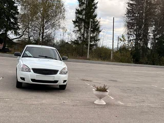 2012 Lada (ВАЗ) Priora I, белый, 424000 рублей, вид 4
