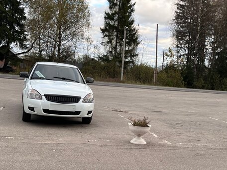 2012 Lada (ВАЗ) Priora I, белый, 424000 рублей, вид 4