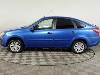 2019 Lada (ВАЗ) Granta I Рестайлинг, синий, 700000 рублей, вид 4