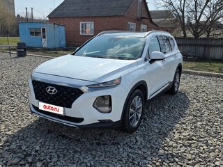 2019 Hyundai Santa Fe IV, белый, 2800000 рублей, вид 2