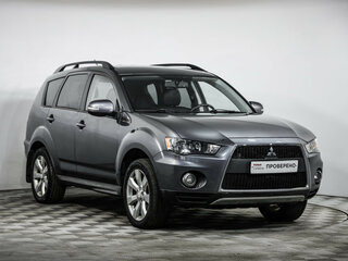 2012 Mitsubishi Outlander II Рестайлинг, серый, 1067000 рублей, вид 3