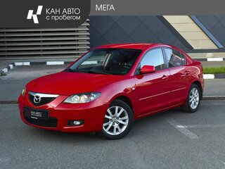 2007 Mazda 3 I (BK) Рестайлинг, красный, 590000 рублей, вид 1