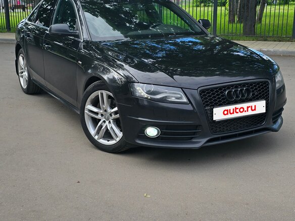 2011 Audi A4 IV (B8), чёрный, 1000000 рублей