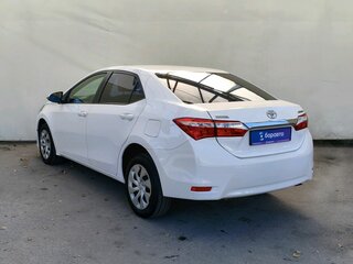 2013 Toyota Corolla XI (E160, E170, E180), белый, 1220000 рублей, вид 4