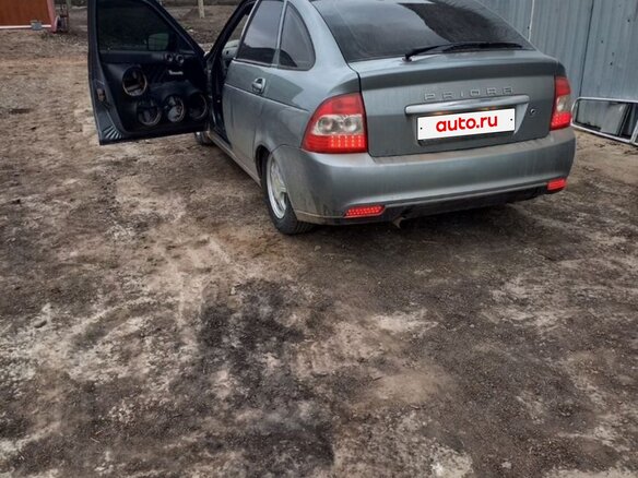 2012 Lada (ВАЗ) Priora I, серый, 410000 рублей - вид 6