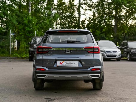 2021 Chery Tiggo 4 I Рестайлинг, синий, 979000 рублей, вид 4