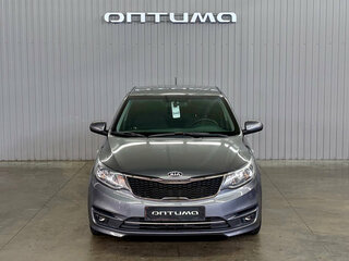 2016 Kia Rio III Рестайлинг, серый, 897000 рублей, вид 2