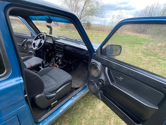 2012 Lada (ВАЗ) 2121 (4x4) I Рестайлинг, синий, 450000 рублей - вид 7