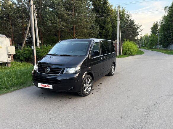 2008 Volkswagen Multivan T5, чёрный, 2250000 рублей