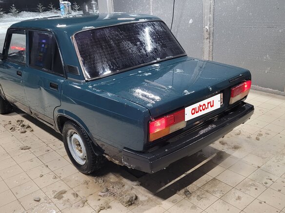 2010 Lada (ВАЗ) 2107, зелёный, 99000 рублей - вид 4