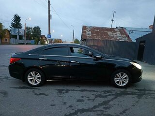 2010 Hyundai Sonata VI (YF), чёрный, 999000 рублей, вид 4