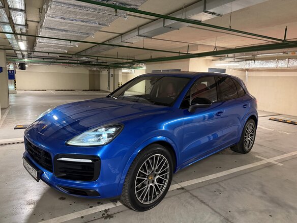 2022 Porsche Cayenne III, синий, 9500000 рублей - вид 16